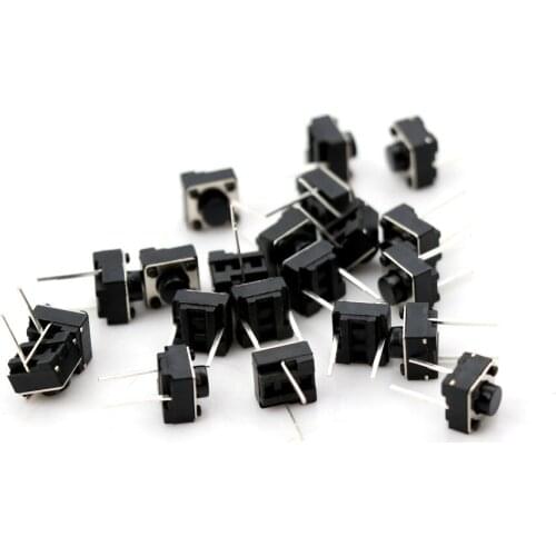 20pcs Micro Switch Momentary SMD Tactile Tact Mini Push Button Switch