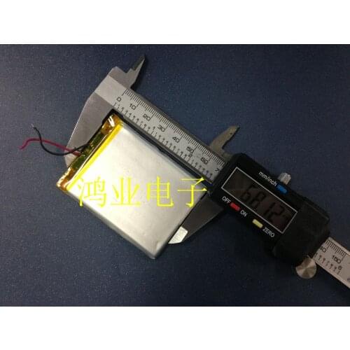 3.7V 1500MAH MP4 MP5 lithium polymer battery 405068 GPS digital card speakers Rechargeable Li-ion Cell