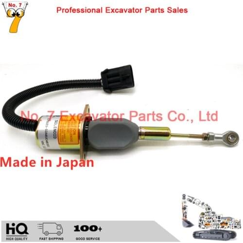 3990772 Shut Off Solenoid 12V 1751ES-12A6UC4B3S1 SA-4161-12 87801213 87708970 87616313 for New Holland Agricultural Tractor