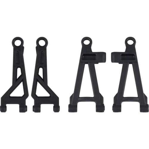 4Pcs Front Upper & Lower Suspension Arm for HBX 16889 16889A 16890 16890A SG 1601 SG 1602 RC Car Parts Accessories