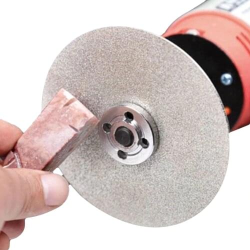CNBTR 6 inch 150mm Diamond Coated Grinding Wheel 80-400 Grit Lapidary Polishing Disk Single Side Polishing Grinding Disc