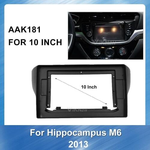 10 inch 2Din Car Radio Fascia GPS navigation For HAIMA M6 2013 Car DVD Player Refitting Installastion Surround Trim Frame