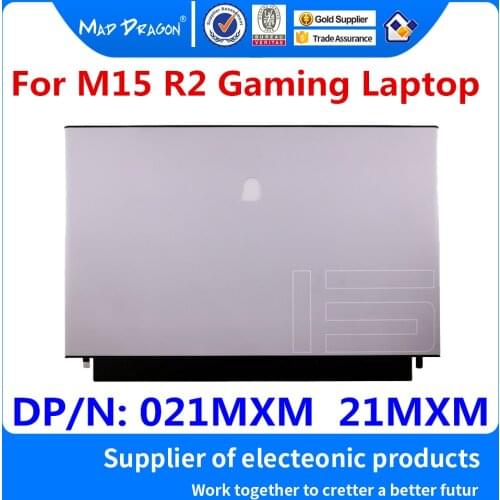 MAD DRAGON Brand laptop NEW white LCD Top Cover LCD Back Cover Assembly For Dell Alienware M15 R2 EDQ51 021MXM 21MXM AM2KH000E11
