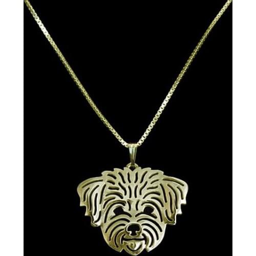 DANGGAO fashion Newest Unique Handmade Maltese Pendant women choker necklace Dog charm Jewelry Pet Lovers Gift Idea