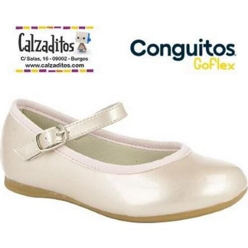 Girls hags in pink patent finish, of Conguitos