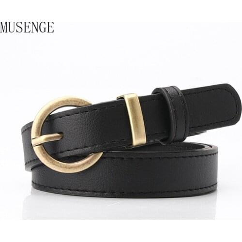 Designer High Quality Female Black Brown White Red Trouser Womens Belt Jeans Cowgirl Western Belts for Women Cintos De Mujer