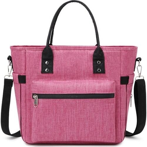 Oxford Lunch Bags for Women Men Large Capacity Bento Cooler Picnic Food Lunch Box Shoulder Bag Insulated Tote Hand Bag