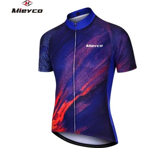 Mieyco Breathable Cycling Jersey 2020 Pro Team For MTB Roupa Ciclismo Cool Fashion Short Sleeve Uniforme Ciclismo Hombre