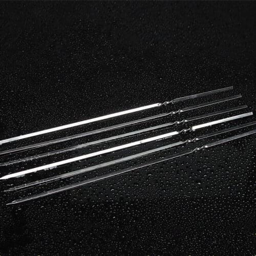 Reusable Flat Stainless Steel Barbecue Skewers BBQ Needle Stick For Outdoor Camping Picnic Tools Cooking Tools