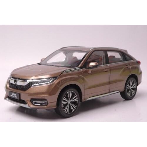 1:18 Diecast Model for Honda Avancier 2016 Brown SUV Alloy Toy Car Miniature Collection Gifts HRV