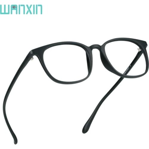 WANXIN Blue Light Blocking Glasses,Computer Reading Glasses,Transparent Lens,Reduce Headaches&Eyestrain,Stylish for Women/Men