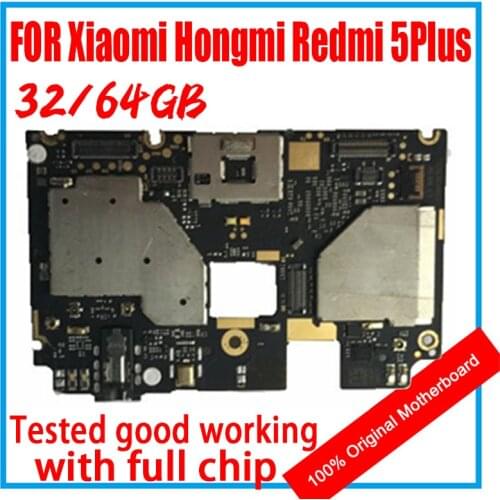 Global version Work Well Unlocked Main Circuits Board 32GB 64GB For Redmi 5plus 5 Plus Motherboard Logic Board Original