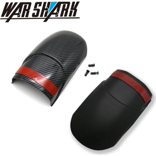 Motorcycle Front Extender Mudguard Rear Fender Accessorie Carbon Fiber Textur For Honda CRF1000L Africa Twin CRF 1000L 2016-2019