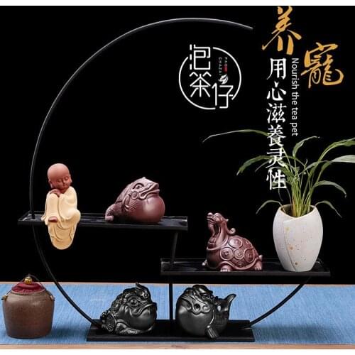 Sand tea favorite ornament fine can raise Golden Toad small longevity general tortoise shell animal to attract wealth