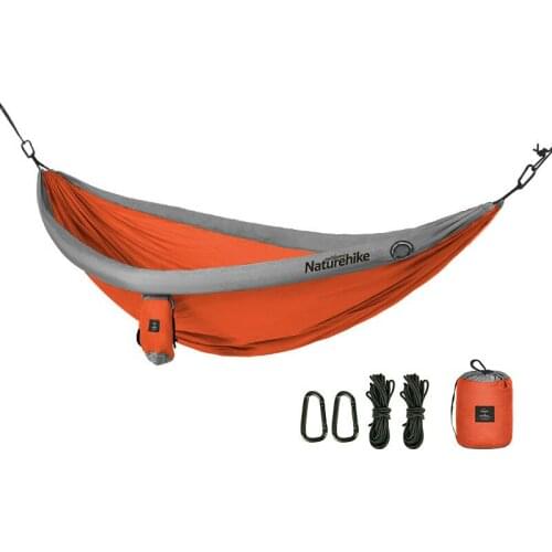 NewCamping Parachute Hammock Travel Portable Hanging Bed Outdoor Leisure Sleeping Hamaca Survival Garden Outdoor Furniture