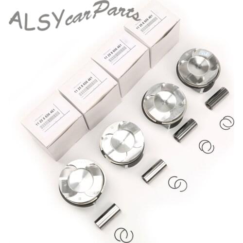 2.0T N20B20 Piston & Ring Assembly 84MM 22MM 11 25 7 594 453 For BMW F23 F22 220i F34 F30 F31 320i F36 F33 F32 420i F10 F11 520i