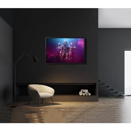 Destiny 2: Trinity Warriors Video Games Canvas Poster Home Wall Painting Decoration (No Frame)