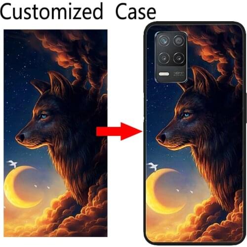 DIY Customized Picture For Realme Narzo 30 5G 30A C25 C11 2021 Case Silicone Personalized Case For Oppo A53S A53 A7 AX7 A92 A15