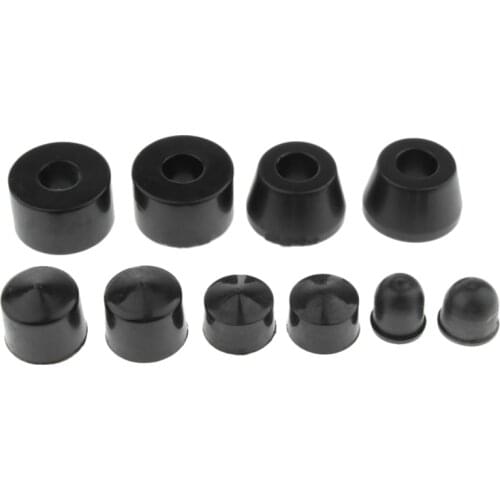10Pcs Longboard Skateboard Bushings Conical Cylinder Bushing Pivot Cups Set Accessories for Longboard Truck