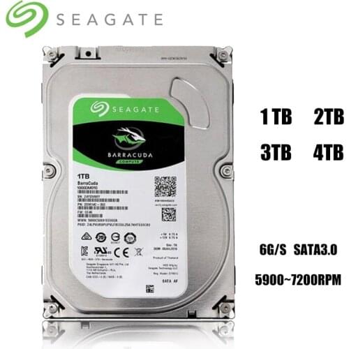 Hard Disk SATA 3 interface 1TB 2TB 3TB 4TB Brand Desktop PC 3.5" Internal Mechanical Hard disk SATA 6Gb/s HDD 7200 RPM (Used)