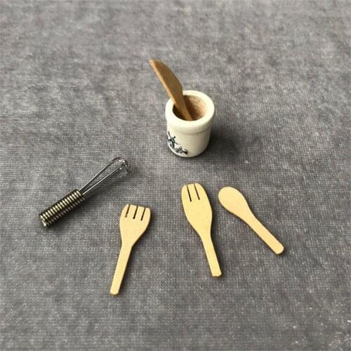 1/12 Dollhouse Egg Beater Life Scene Kitchen Play Decoration Children Toy Miniature Dollhouse Decor Gifts