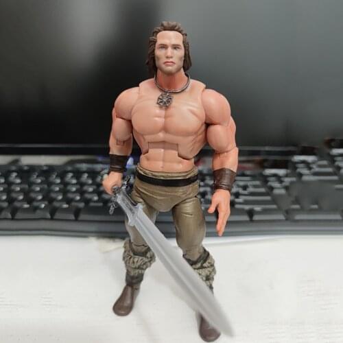 1/12 scale 82 version of Conan the Barbarian classic model movie 7’’action figure model toy