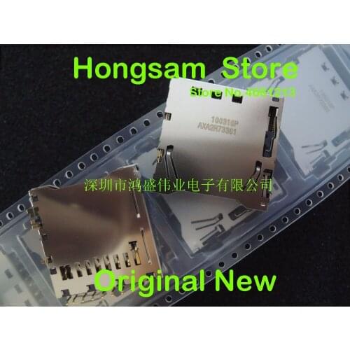 10PCS) Original AXA2R73061 AXA2R73061P AXA2R73361 AXA2R73361P SD Card Socket