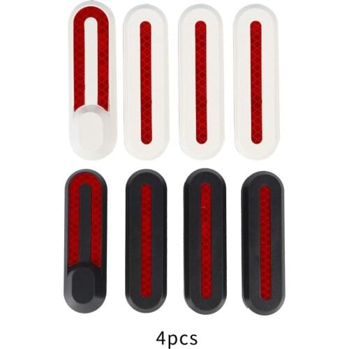 4pcs Scooter Front Rear Wheel Tyre Cover Hubs Protective Shell Case Sticker for Xiaomi M365 Electric Scooter Skateboard
