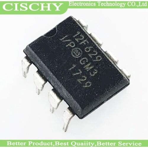 5pcs/lot PIC12F675-I/P 12F675 DIP-8 PIC12F675 = PIC12F629-I/P PIC12F629 12F629 DIP8