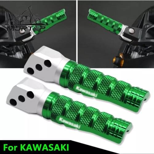 For Kawasaki Z900 Z750 Z800 Z1000 Z1000SX ZX-25R ER-6N ER-6F ZX6R ZX10R Motorcycle Rear Foot-Pegs Footrests Pedals Pegs