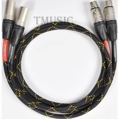 HiFi Balanced Audio Cable 3 Pins XLR Cable Female To Male Balance Audio Cable DAC Preamp Amplifier