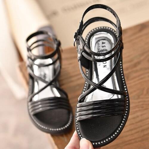 Summer Children Girls Roman High-top Boots Sandals Toddler Cool Boots Sandals Fashion Kids Soft Sole open toe Beach shoes Hot