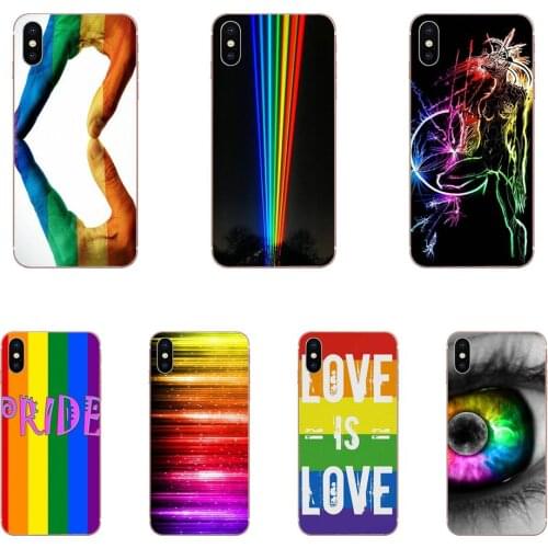 Soft Cases Skin For Samsung Galaxy A51 A01 A81 S9 S8 Plus S20 S10 Plus A50 A70 A40 A71 Lgbt Gay Lesbian Pride Love Rainbow Flag