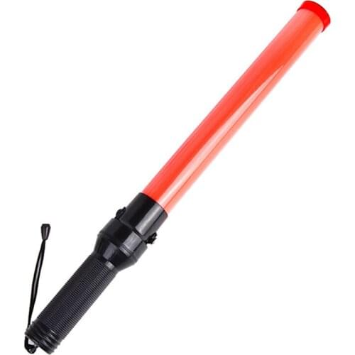 54cm LED Traffic Batons Police Signal Hand Indicator Light Stick Flash Warning Safty Multifunctional Directing Traffic Tool