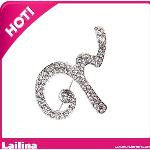 Funeral memorial brooch,Remembering Sliver Rhinestone Brooch Pin Hot