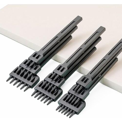 2/4/6 Holes Leather Round Row Punching Tool 4/5/6mm Spacing Hole Punches Lacing Stitching Hand Sewing Thread DIY
