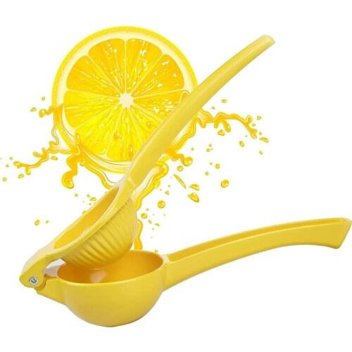Handheld Lemon Lime Juicer Manual Fresh Juice Squeezer Extractor Heavy Duty Metal Orange Citrus Fruit Hand Held Press