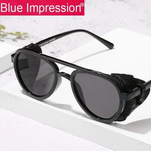 Classic SteamPunk Sunglasses Men Designer Sunglasses Men Vintage Sun Glasses for Men Punk Oculos De Sol Gafas UV400 BL697046