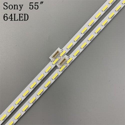 LED Backlight strip 64 leds For Sony Sharp YLS_HRN55_7020_REV2 V1.5 E162061 15521N SYV5541 KD-55X8500D KD-55X8505C KD-55X8508C