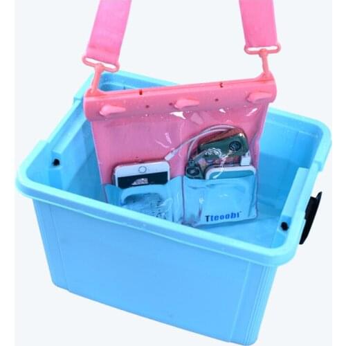 Waterproof Pouch 25×22cm green white Waterproof Waist Pouch Bag Underwater Dry Case Cover for iPhone Cell Phone Swimming bag