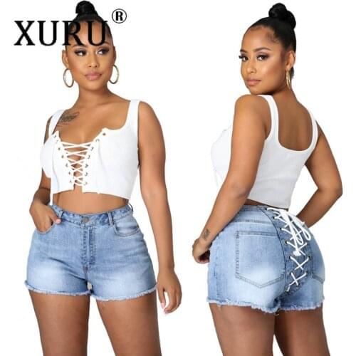 XURU Womens High Jeans
