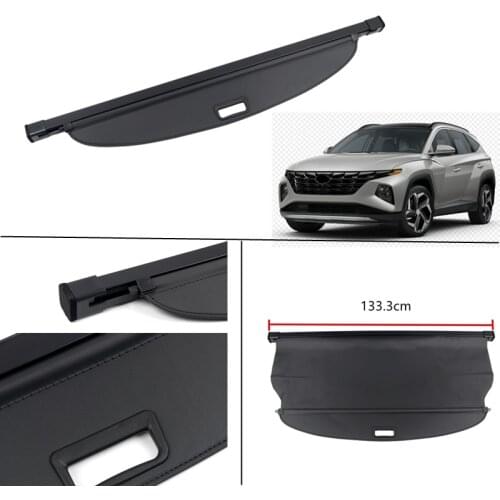 Rear Cargo Cover Trunk Shield Security Retractable Luggage Shade for Hyundai Tucson NX4 2020 2021 2022