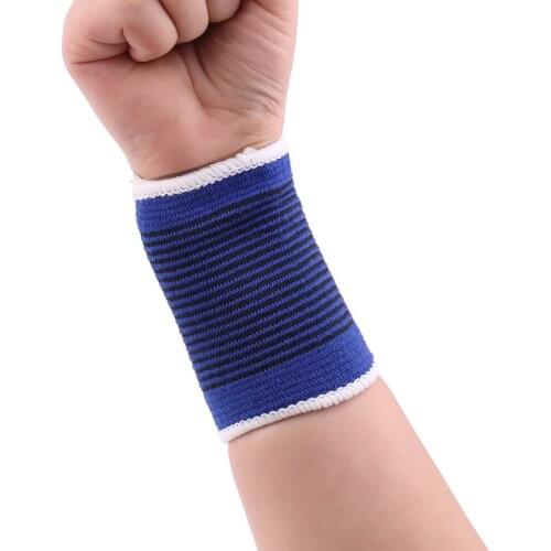 1 Pair Soft Elastic Breathable Wrist Support Brace Band Sleeve Sports Bandage Provide Underprop wholesale