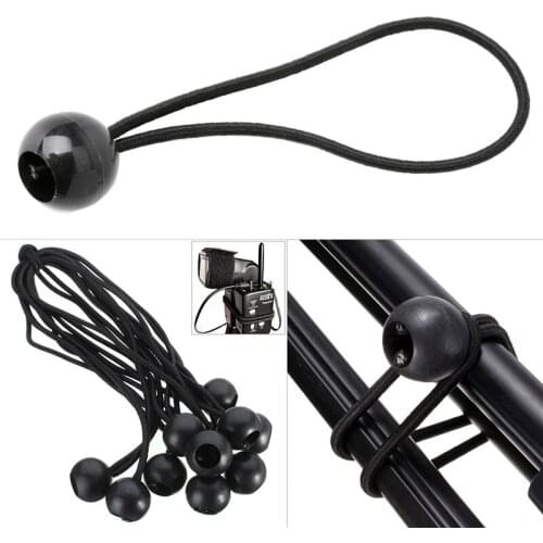 10/20/50pcs Tent Fix Cords Heavy Duty Bungee Loop Cord Elastic Tarp Awning Rope Hot Sale DIY Apparel Sewing Fabric