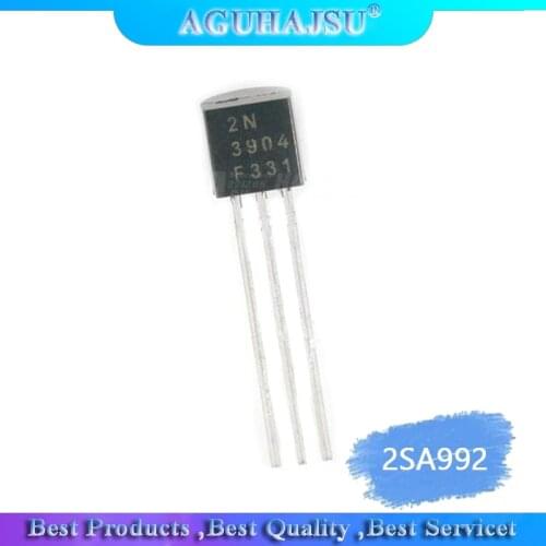 100PCS 2SA992 TO-92 2SC1845 TO92 10pairs (10PCS A992 + 10PCS C1845) hi-fi the tube new original