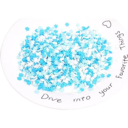 10g Snowflakes Slices Material Epoxy Resin UV Glue Crafts Manual Jewelry Pendant DIY Slime Art Craft Tool Homemade Jewelry E56C