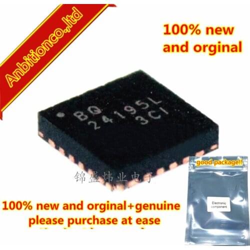 5pcs 100% new and orginal BQ24195LRGER BQ24195L VQFN24 in stock