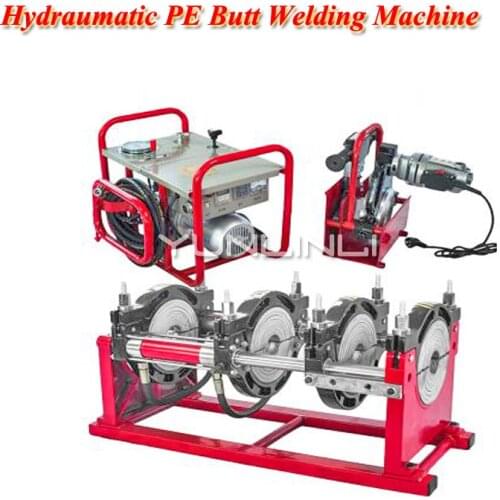 63-250mm Hydraumatic Butt Welding Machine 220v 2000W Hot Melt Machine PE Butt Fusion Welder Butt /Tube Hot Welding Machine