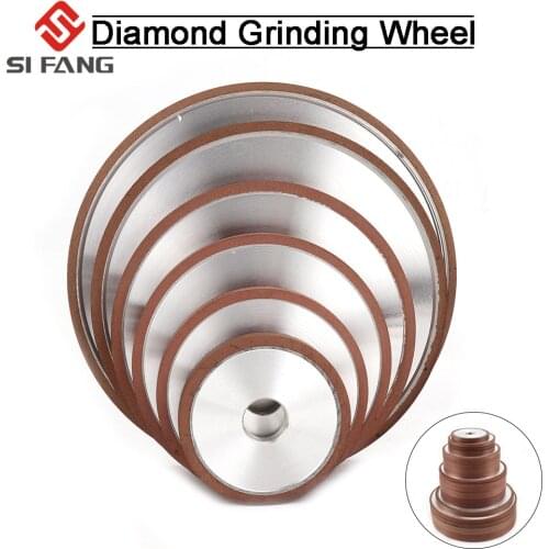100mm/125mm Diamond Grinding Wheel parallel Grinder Disc for Mill Sharpening Tungsten Steel Carbide Rotary Abrasive Tools