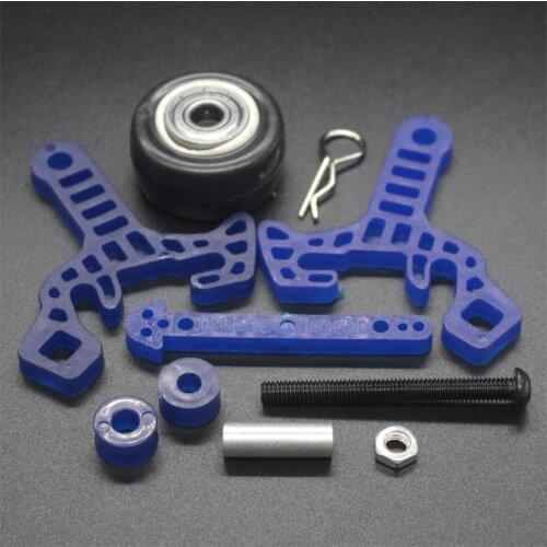 1 Set Stunt Tire Wheel Anti-roll Mount High Speed for RC HSP Monster Truck Pro 94111/94188 1:10 Universal high-speed head wheel